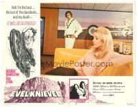 5j479 EVEL KNIEVEL LC #8 '71 George Hamilton is THE daredevil, sexy Sue Lyon