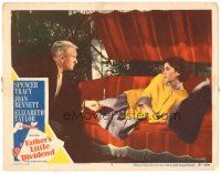 5j486 FATHER'S LITTLE DIVIDEND LC #3 '51 sexy Elizabeth Taylor, Spencer Tracy!