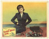 5j511 FULLER BRUSH GIRL LC #2 '50 full-length close up of door-to-door saleswoman Lucille Ball!