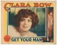 5j520 GET YOUR MAN LC '27 wonderful close up of happy smiling Clara Bow!