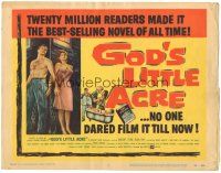 5j112 GOD'S LITTLE ACRE TC '58 Aldo Ray & sexy Tina Louise, anything goes in this Georgia family!