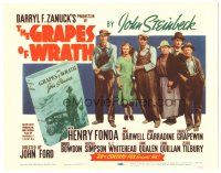 5j119 GRAPES OF WRATH TC R56 Henry Fonda, Jane Darwell, John Steinbeck, John Ford classic!