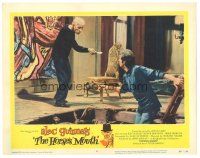 5j558 HORSE'S MOUTH LC #5 '59 Alec Guinness threatens Michael Gough with a knife!