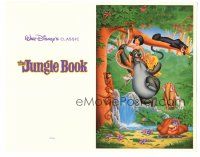 5j148 JUNGLE BOOK TC R90s Walt Disney cartoon classic, great image of Mowgli & friends!