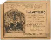 5j157 LADYBIRD TC '27 artwork & photo of Betty Compson at Roaring Twenties party!