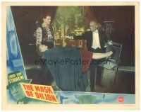 5j659 MASK OF DIIJON LC '46 William Wright w/ Erich Von Stroheim levitating Jeanne Bates with magic!