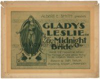 5j182 MIDNIGHT BRIDE TC '20 pretty Gladys Leslie in The Marriage of Little Jeanne Sterling!