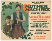 5j189 MOTHER MACHREE TC '28 directed by John Ford, Belle Bennett in the title role!