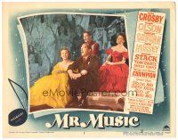 5j681 MR. MUSIC LC #5 '50 image of Bing Crosby singing with three others!