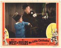 5j695 MY LITTLE CHICKADEE LC #3 R48 little Jackie Searl watches W.C. Fields with slingshot!