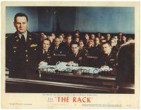 5j759 RACK LC #5 '56 Paul Newman's defense is ripped to shreads by Wendell Corey, Rod Serling
