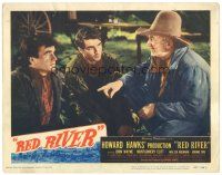 5j772 RED RIVER LC #3 '48 Montgomery Clift between Walter Brennan & Noah Beery Jr.