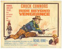 5j228 RIDE BEYOND VENGEANCE TC '66 Chuck Connors, the new giant of western adventure!