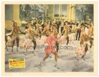 5j814 SECOND FIDDLE LC '39 wonderful image of pretty ice skater Sonja Henie in musical number!