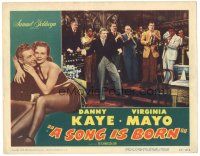 5j849 SONG IS BORN LC #2 '48 Danny Kaye w/ Louis Armstrong, Goodman, Barnet, Dorsey & Hampton!