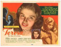 5j278 TERESA TC '51 young sexy Pier Angeli, story of a bride, directed by Fred Zinnemann!