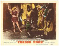 5j933 TRADER HORN LC #5 R53 W.S. Van Dyke, sexy Edwina Booth rules by whip, cruelty & fear!