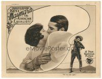 5j949 UNKNOWN CAVALIER LC '26 romantic kiss close up of Ken Maynard & pretty Kathleen Collins!