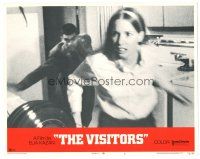 5j955 VISITORS LC #5 '72 directed by Elia Kazan, woman runs from guy inside her house!