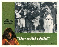 5j981 WILD CHILD LC #5 '70 Francois Truffaut's classic L'Enfant Sauvage!