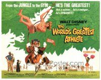 5j318 WORLD'S GREATEST ATHLETE TC '73 Walt Disney, Jan-Michael Vincent goes from jungle to gym!