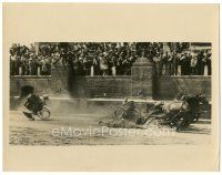 5k187 BEN-HUR 8x10.25 still '60 wild image of chariots wrecking in race, William Wyler classic!