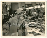 5k219 BROADWAY BABIES 8.25x10 still '29 sexy Alice White & Sally Eilers at vanity in dressing room!