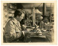5k338 EDISON THE MAN 8x10.25 still '40 great close up of Spencer Tracy working in his laboratory!