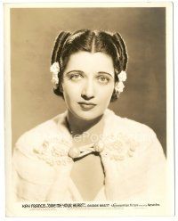 5k406 GIVE ME YOUR HEART 8x10.25 still '36 head & shoulders portrait of beautiful Kay Francis!