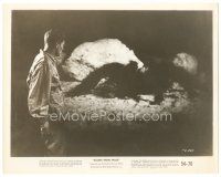 5k555 KILLERS FROM SPACE 8x10.25 still '54 Peter Graves staring at giant spider monster!