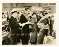 5k578 LETTY LYNTON 8x10.25 still '32 Joan Crawford & Nils Asther by huge pile of luggage!