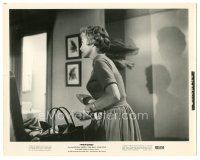 5k733 PSYCHO 8x10.25 still R65 close up of Janet Leigh holding shoes, Alfred Hitchcock classic!