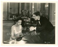5k739 QUICK MILLIONS 8x10 still '31 Spencer Tracy listens to Marguerite Churchill play piano!