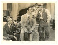5k783 SARATOGA 8x10.25 still '37 close up of Clark Gable smiling at Lionel Barrymore!
