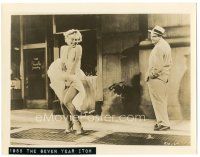 5k796 SEVEN YEAR ITCH 8x10.25 still '55 Wilder, sexy Marilyn Monroe's classic skirt blowing scene!