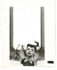 5k834 STAR IS BORN 8.25x10 still '54 artwork of Judy Garland used on posters, classic!