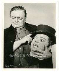 5k861 TALES OF TERROR 8.25x10 still '62 Peter Lorre holding a model of his own head, Roger Corman!
