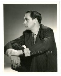 5k886 THERE GOES MY HEART 8.25x10 still '38 profile portrait of Fredric March by Tom Evans!