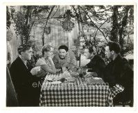 5k891 THEY KNEW WHAT THEY WANTED 8.25x10 still '40 Laughton & Lombard at table by Hendrickson!