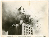 5k957 WAR OF THE WORLDS 7.75x10.25 still '53 H.G. Wells classic, cool image of exploding building!