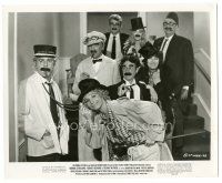 5k963 WAY WE WERE 8.25x10 still '73 Barbra Streisand & Redford in costume at Marx Brothers party!