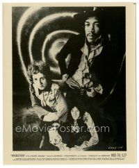 5k985 WOODSTOCK 8.25x10 still '70 psychedelic image of Jimi Hendrix, Noel Redding & Mitch Mitchell!
