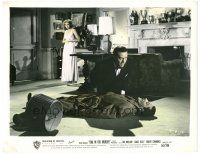 5k020 DIAL M FOR MURDER color 8x10.25 still '54 Ray Milland finds Grace Kelly with dead man!