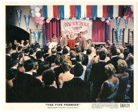 5k028 FIVE PENNIES color 8x10 still '59 Danny Kaye & Barbara Bel Geddes performing on stage!