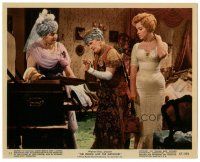 5k076 PRINCE & THE SHOWGIRL color 8x10 still #11 '57 Marilyn Monroe w/ Sybil Thorndike & another!