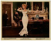 5k080 PRINCE & THE SHOWGIRL color 8x10 still #4 '57 sexy Marilyn Monroe dances in fancy room!