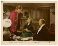 5k100 SUSANNAH OF THE MOUNTIES color-glos 8x10 still '39 Shirley Temple looks up at Randolph Scott!