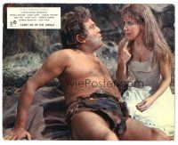 5k014 CARRY ON UP THE JUNGLE color English FOH LC '70 wacky c/u of Terry Scott in loincloth!