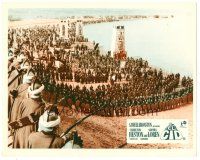 5k026 EL CID color English FOH LC '61 cool far shot of many soldiers surrounding the coast!