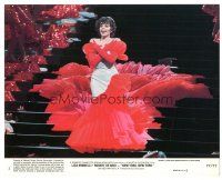5k066 NEW YORK NEW YORK 8x10 mini LC #1 '77 great image of Liza Minnelli singing on stage!
